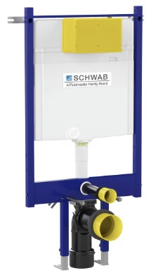 SCHWAB-DUPLO WC 199  SLIM  (FOR STANDARD WALL HUNG INSTALLATION)